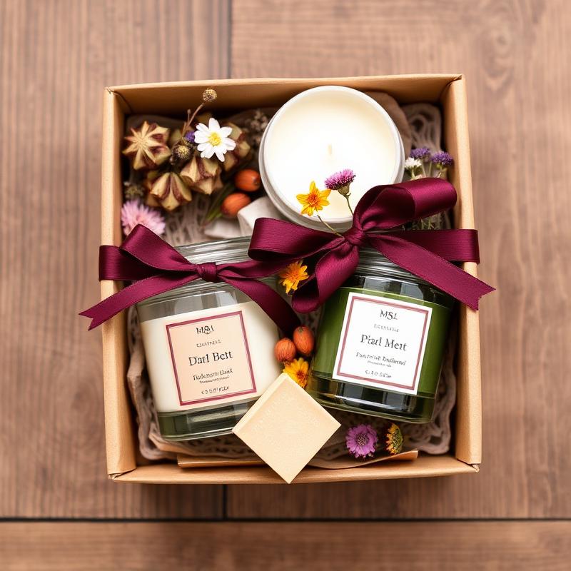Fall collection candle set